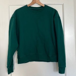 Girlfriend Collective 50/50 Crop Sweatshirt